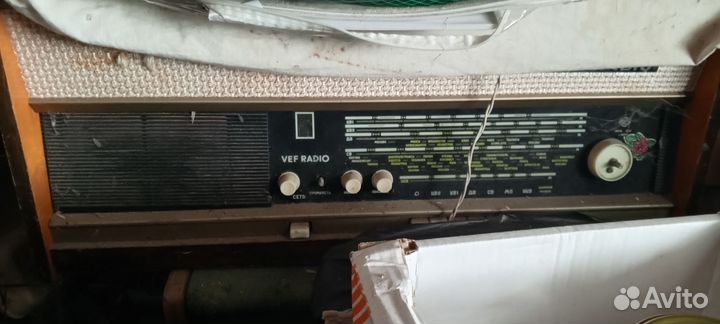 Радиола vef radio