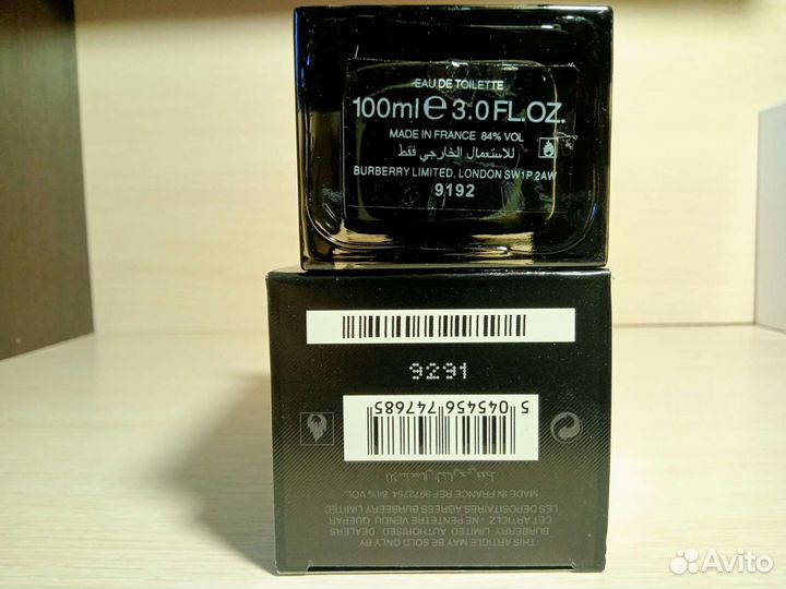 Туалетная вода мужская 100ml edt