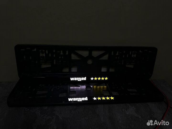 Рамка номера с подсветкой LED