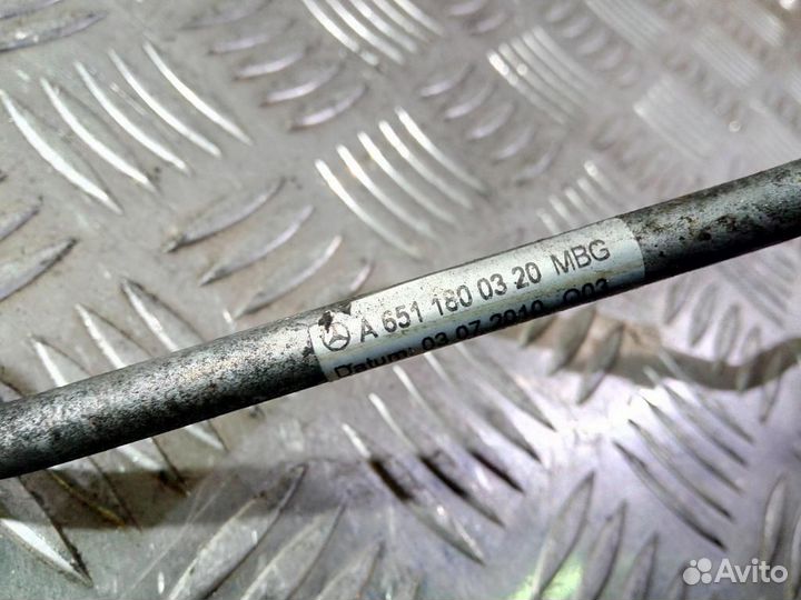 Трубка турбины (Аллюминевая) Мерседес Sprinter