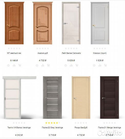 Двери межкомнатные Закамск