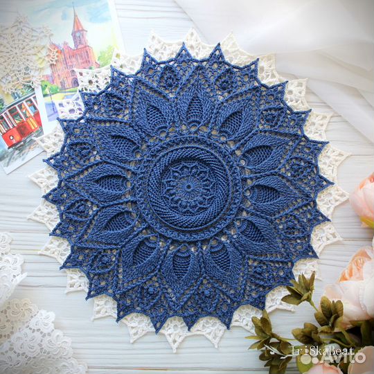 Декоративная салфетка ручной работы Ulita