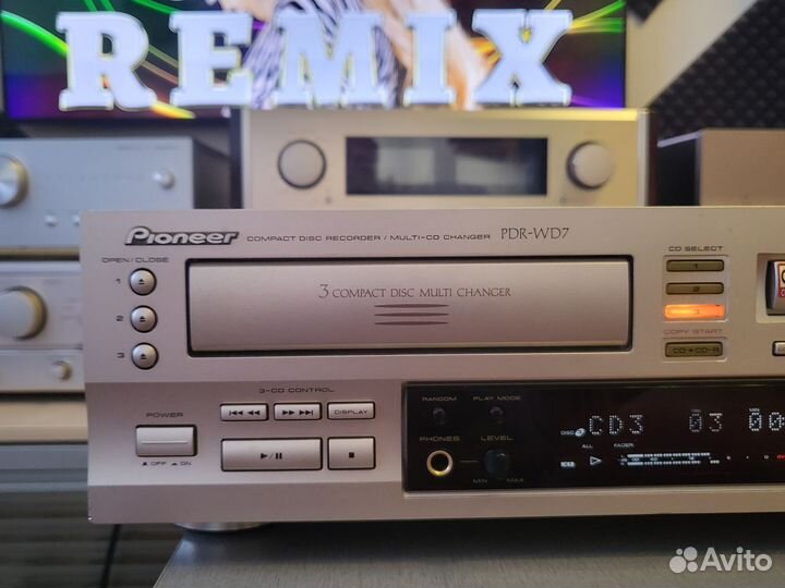 Pioneer PDR-WD7 Cd рекордер топовый