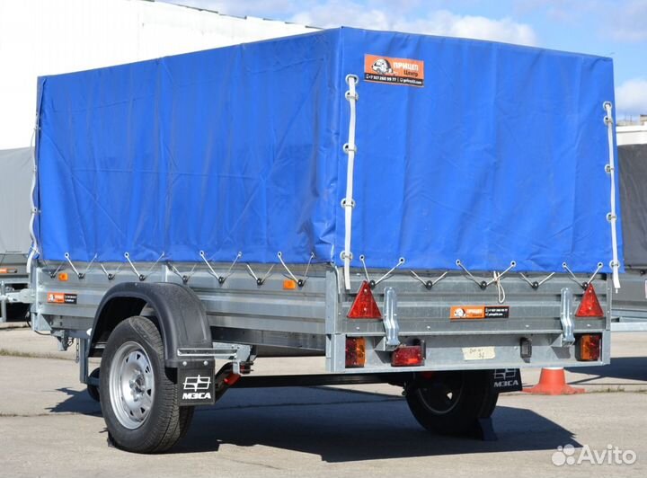 Прицеп легковой 2.5х1.4х1.1 м. мзса 817704