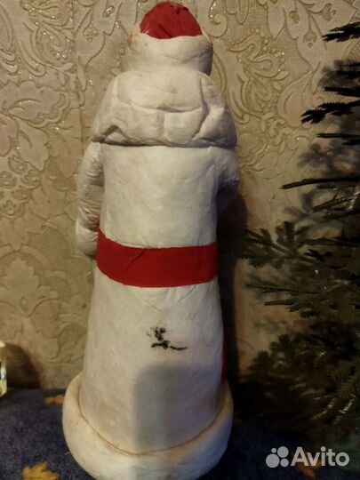 Дед мороз и снегурочка СССР ватные