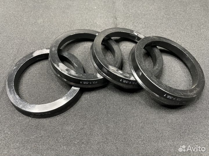 Переходные кольца 73,1 - 58,1 для дисков и ступицы