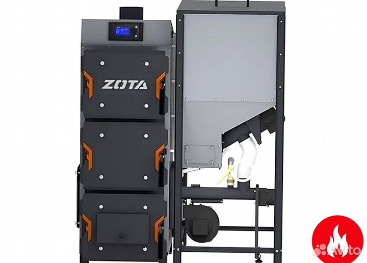 Пеллетный котел zota «focus» 22