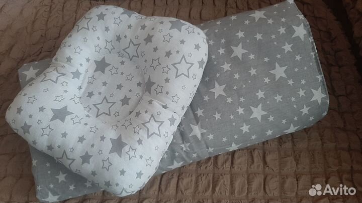 Кокон- гнездышко с подушкой и одеялом для малыша