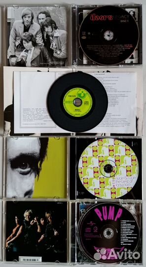 Музыка на CD, рок, 8 альбомов