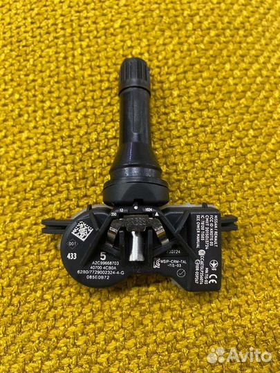 Датчик давления в шинах nissan/renault