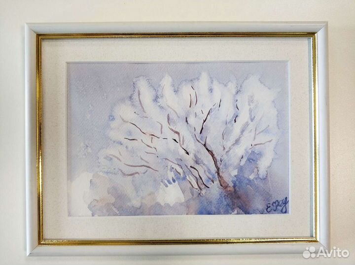 Картина, акварель. Интерьерная живопись