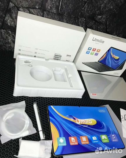 Планшет umiio A10pro (клавиатура+чехол в подарок)