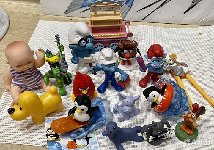 Игрушки, СССР макдональдс, резиновые и др