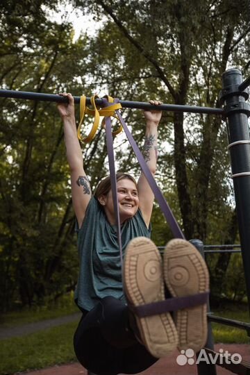 Бег, ходьба, фитнес на свежем воздухе с тренером