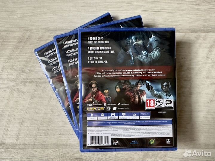 Resident evil 2 remake ps4 диск новый