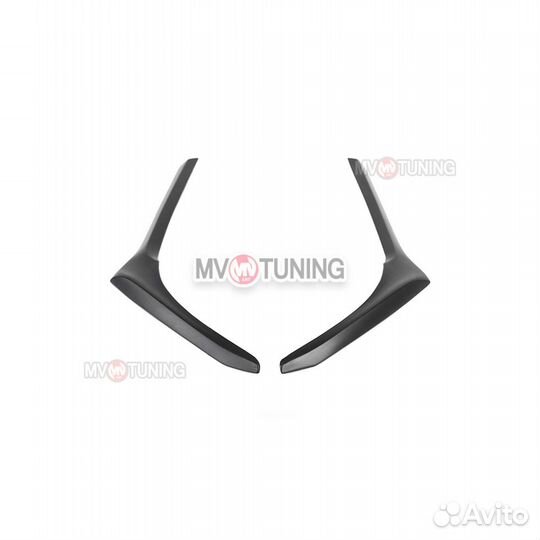 Реснички на фары Toyota LC200 (2015-2021)