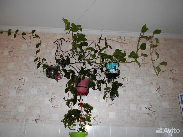 Подставка под цветы кованная 