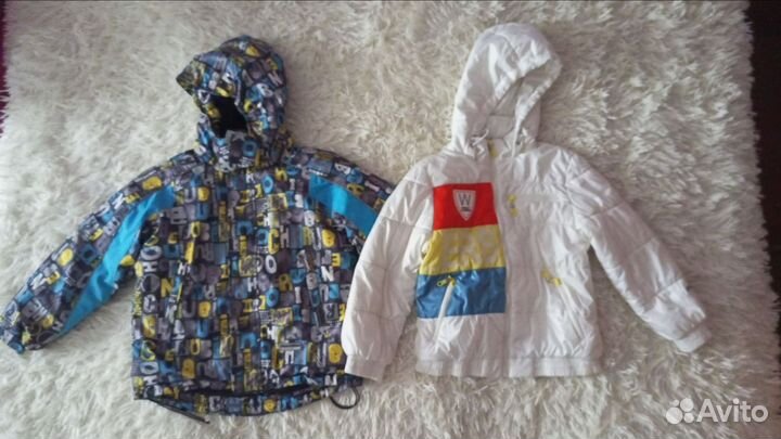 Пакет курток на мальчика 122-128