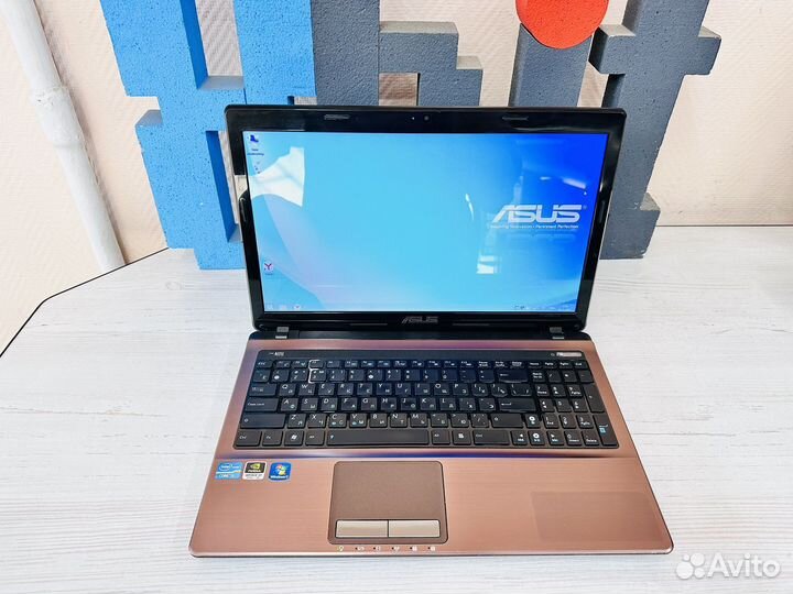 Мощный нoутбук аsus K53s нa intеl core I5