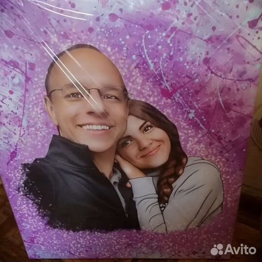 Портреты на холсте