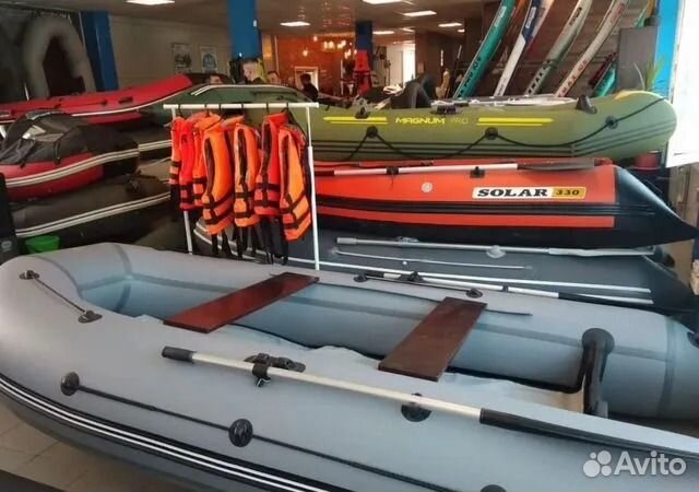 Лодка пвх Triton Air 310 серая