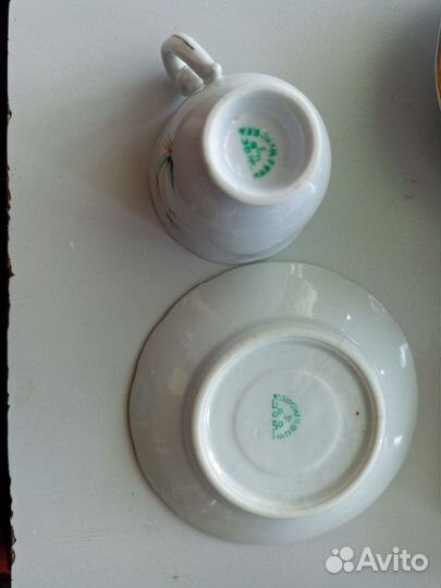 Кофейный сервиз СССР фарфор