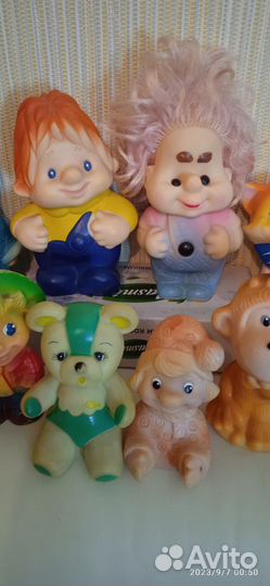 Резиновые игрушки СССР
