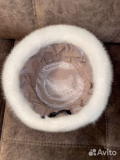 Шапка норковая новая