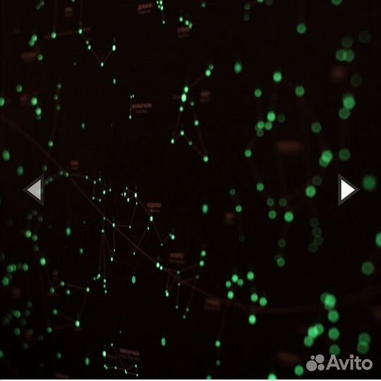 Светящаяся карта звездного неба Star Light Map