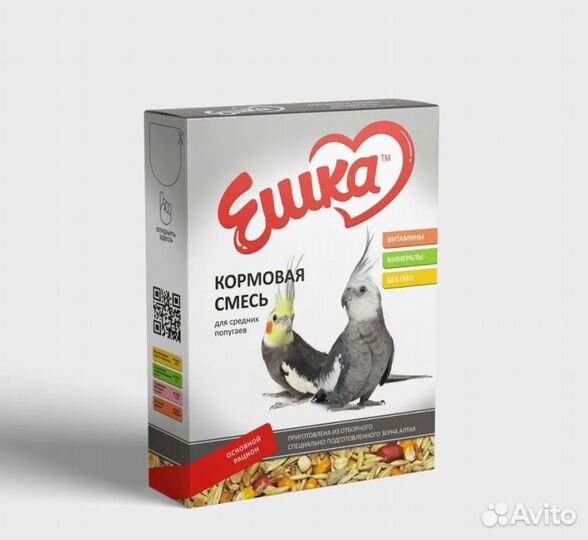 Корм для попугаев Ешкаво в наличии