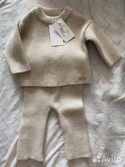 Вязаный костюм детский