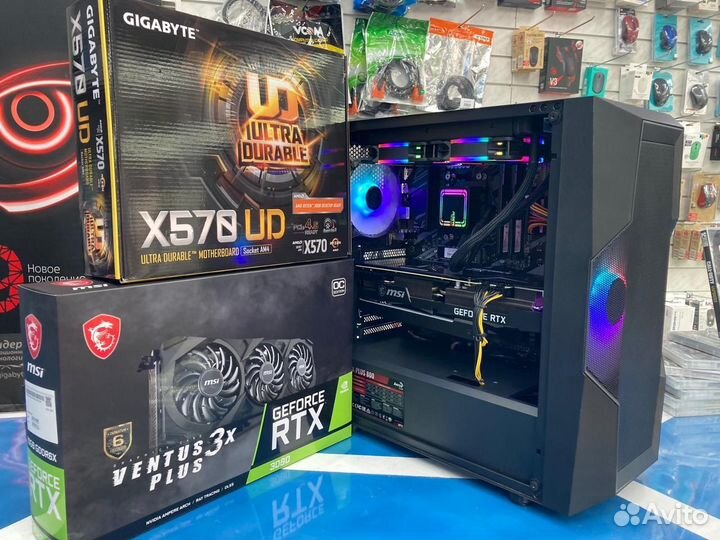 Игровой пк i5 + RTX 3080