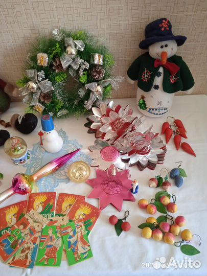 Игрушки и аксессуары новогодние СССР