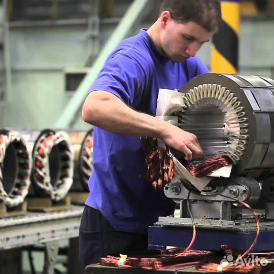 Перемотка, ремонт и обслуживание электродвигателей