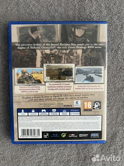Valkyria chronicles 4 ps4