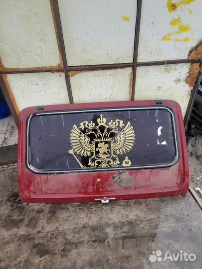 Крышка багажника нива короткая