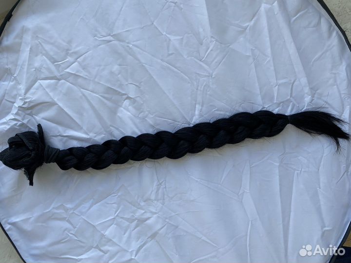 Волосы натуральные на заколках