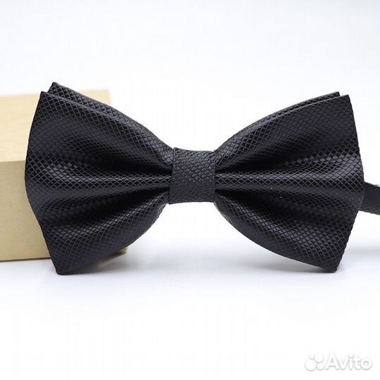 Галстук бабочка мужская черный оптом и в розницу