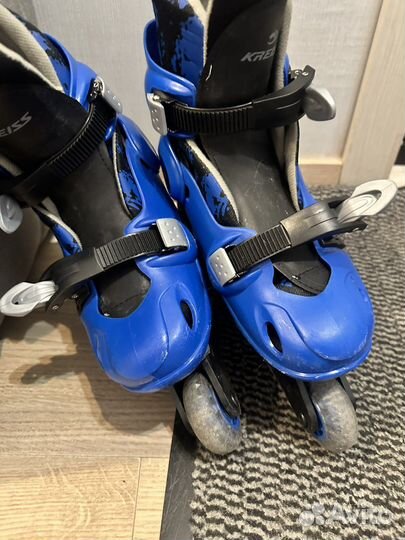 Роликовые коньки раздвижные 34-37