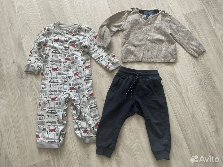 Пакет вещей на мальчика от 9 месяцев