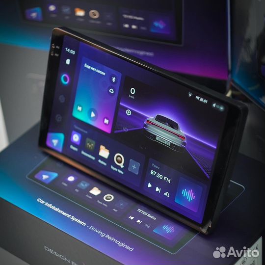 Магнитола Teyes 9’’ Toyota Auris 1 E150