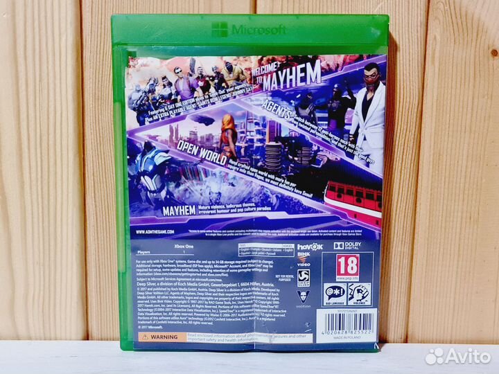 Игра Agents Of Mayhem Xbox One (бу)