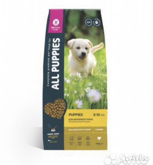 Корма для собак, кошек All Dogs All Puppies