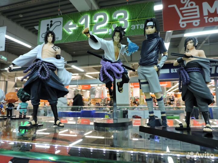 Аниме фигурки (Наруто, Академия, Бродячие псы )