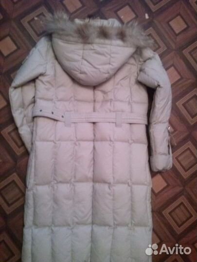 Пуховик-пальто