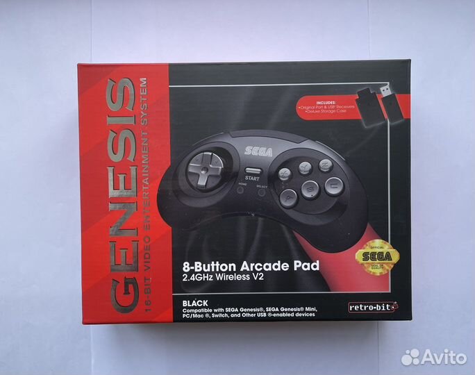 Геймпад беспроводной 2.4GHz Retro-bit