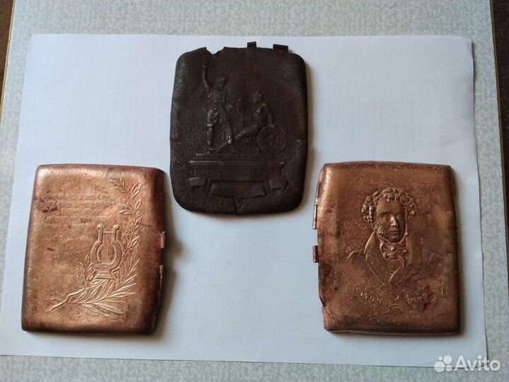 Детали от старых портсигаров