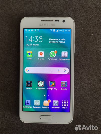 Samsung Galaxy A3 SM-A300F, 16 ГБ