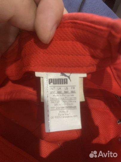 Бейсболка Puma ferrari