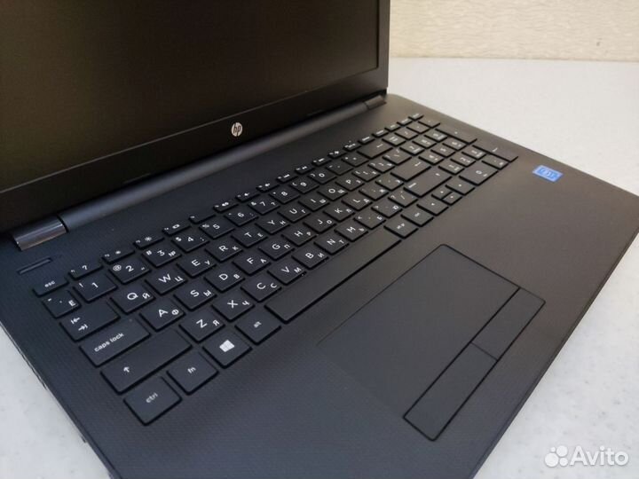 Новый ноутбук Hp black матовый intel/m2 ssd/15.6